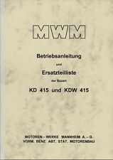 Mwm 415 kdw gebraucht kaufen  Freiamt