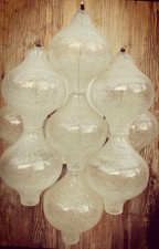 lampe 70er glas gebraucht kaufen  Kulmbach