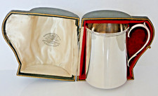 ANTIGA CAIXA DE PRATA ESTERLINA TANKARD Ourivesaria e Ourivesaria Londres 1927, usado comprar usado  Enviando para Brazil