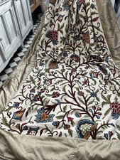 Crewel work curtain for sale Crewel work curtain for sale  BRISTOL