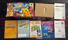 Nintendo 64 Hey You, Pikachu CAIXA, MANUAL E INSERÇÕES SOMENTE LEIA A DESCRIÇÃO, usado comprar usado  Enviando para Brazil