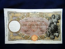1942 italia banconota usato  Santa Vittoria d'Alba