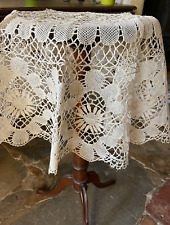 Lace spindles tablecloth d'occasion  Expédié en Belgium