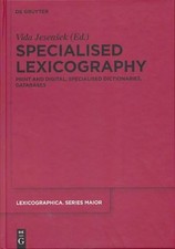 Specialised lexicography print gebraucht kaufen Specialised lexicography print gebraucht kaufen  Berlin