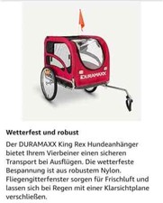 Duramaxx fahrradanhänger hund gebraucht kaufen  Annaberg-Buchholz, Mildenau