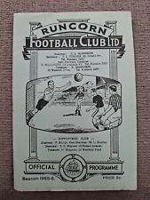 Runcorn mossley programme. for sale  NORTHAMPTON