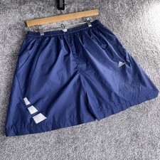 Shorts de ginástica Adidas ClimaShell Wind Y2K masculino médio forrado de malha azul marinho, usado comprar usado  Enviando para Brazil