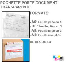 Pochette porte document d'occasion  Trun