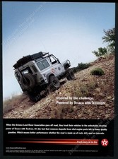 2007 Land Rover Defender foto Texaco óleo gasolina anúncio impresso vintage comprar usado  Enviando para Brazil