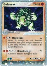 Golem ex - 91/97 - Pokemon Ex Dragon ultra raro quase perfeito, usado comprar usado  Enviando para Brazil
