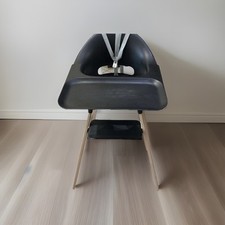 Cadeira alta Stokke Clikk bandeja removível preta/natural fácil de usar Amazon RV $179, usado comprar usado  Enviando para Brazil