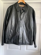 Black real leather for sale  BEXLEYHEATH