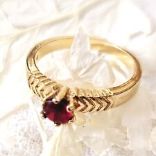 Bague solitaire rubis d'occasion  Le Luc