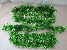 Skinny green tinsel for sale  ABINGDON