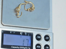 Boucles oreilles jaune d'occasion  Largentière