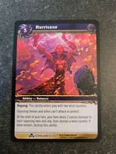 Wow tcg hurricane for sale  HOLYWOOD