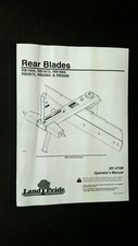 Land pride operator for sale  Niagara Falls