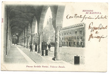 Cartolina antica ricordo usato  Savona