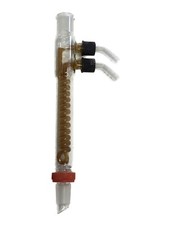 Bobina condensadora de refluxo de vidro laboratório 19/22 bobina 127mm 254mm L GL-14 extração, usado comprar usado  Enviando para Brazil