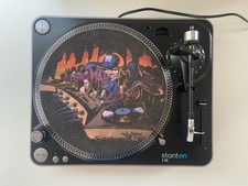 Stanton T.52 DJ profissional toca-discos acionamento por correia toca-discos testado, funciona comprar usado  Enviando para Brazil
