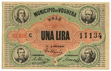 Lira biglietto fiduciario usato  Pignataro Maggiore
