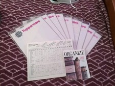 Lapboards e materiais de organização vintage raros Tupperware Consultant comprar usado  Enviando para Brazil
