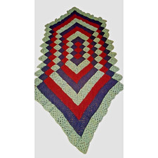 Handmade crochet afghan for sale  Purdon