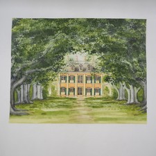 Watercolor painting idyllic for sale  Pittsburgh