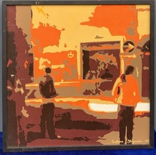 Tableau moderne svetlana d'occasion  Paris IX