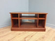 mahogany tv corner unit for sale  SPALDING