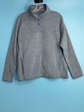 Novo Suéter Feminino Eddie Bauer Radiador Cobalto Lã 2.0 Snap Mock Tamanho: XL comprar usado  Enviando para Brazil