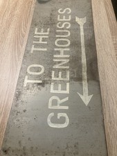Vintage metal sign for sale  OLDHAM