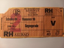 Ticket eintrittskarte fußball gebraucht kaufen  Gotha-Umland