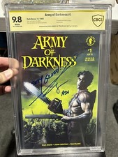 Cinza Army Of Darkness 1 CBCS 9.8 assinado Bruce Campbell “Stay Groovy” comprar usado  Enviando para Brazil