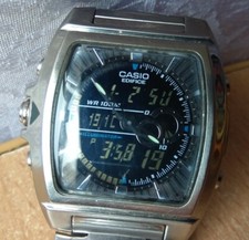 RARO Vintage RELÓGIO Japão EFA 120 Casio edifice pulseira 4334  comprar usado  Enviando para Brazil
