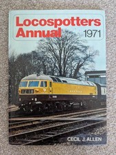 Locospotters annual 1971 for sale  NORTHALLERTON