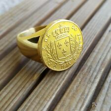 Bague chevalière blason d'occasion  Beaucourt