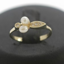 Diamant zuchtperlen ring gebraucht kaufen  Gelsenkirchen