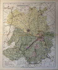 1884 shropshire original for sale  MANCHESTER