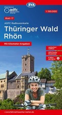 Adfc radtourenkarte thüringer gebraucht kaufen  Berlin
