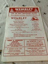 Wembley ware football for sale  FOLKESTONE