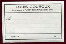 Rare étiquette vin d'occasion  Dijon