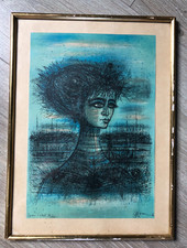 Cadre lithographie estampe d'occasion  Ham