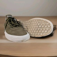 Tênis Adidas Masculino Lona Originals 3MC Vulc Trainers EUA 9.5 Novo Cáqui, usado comprar usado  Enviando para Brazil