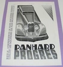 Panhard véritable publicité d'occasion  Génissac