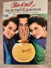 Publicité papier parfum. d'occasion  Dunkerque-