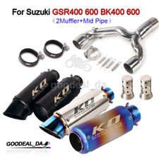 Usado, Para Suzuki GSR400 600 BK400 600 Motor Sistema de Exaustão Muffler Link Connect Pipe comprar usado  Enviando para Brazil