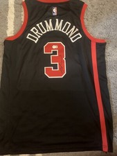 Andre Drummond podpisana koszulka Chicago Bulls Beckett COA z autografem koszulka NBA na sprzedaż  Wysyłka do Poland