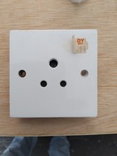 Round pin unswitched for sale  CANVEY ISLAND