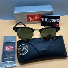 Usado, RB3016 Ray-Ban Green Outdoor traveler CLUBMASTER Unisex Sunglasses comprar usado  Enviando para Brazil